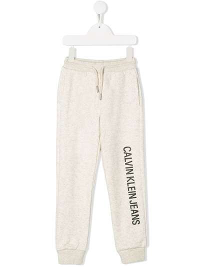 Calvin Klein Kids спортивные брюки с логотипом