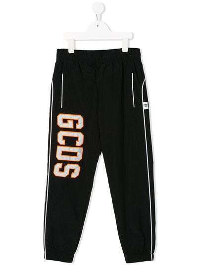 Gcds Kids спортивные брюки с нашивкой-логотипом