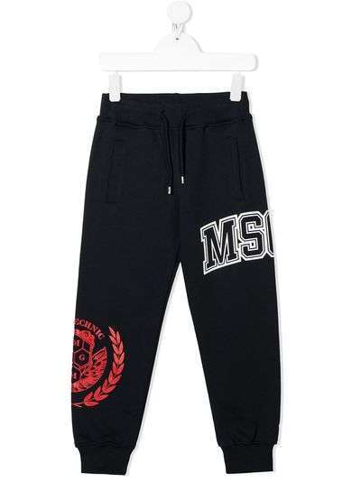 Msgm Kids спортивные брюки с логотипом