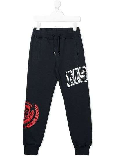 Msgm Kids спортивные брюки с логотипом
