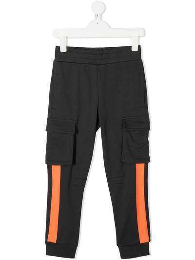 Stella McCartney Kids спортивные брюки с контрастной аппликацией