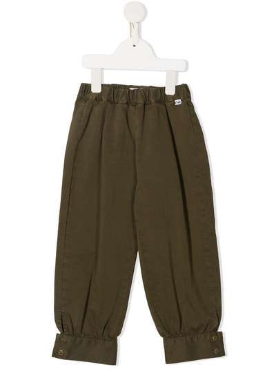 Il Gufo брюки с контрастными манжетами