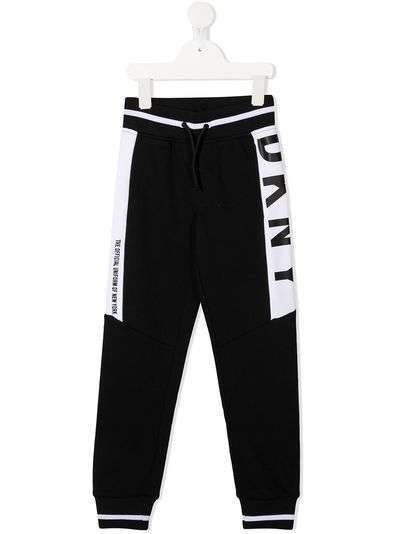 Dkny Kids спортивные брюки с логотипом