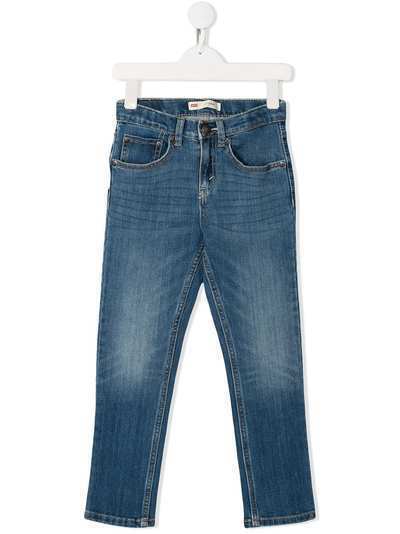 Levi's Kids джинсы с эффектом потертости