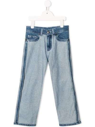 Nº21 Kids джинсы кроя слим с открытым швом
