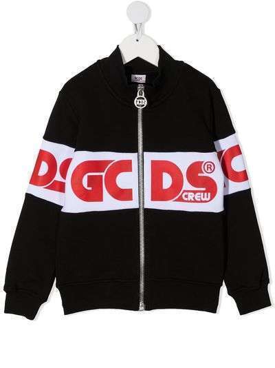 Gcds Kids куртка на молнии с логотипом