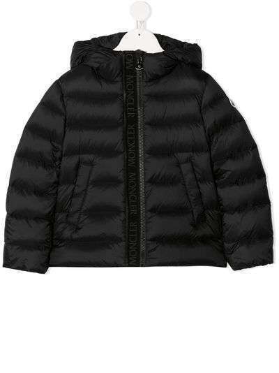 Moncler Kids пуховик с капюшоном