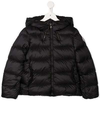 Moncler Kids пуховик с капюшоном