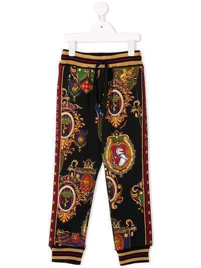 Dolce & Gabbana Kids спортивные брюки