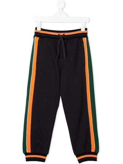 Dolce & Gabbana Kids спортивные брюки с логотипом