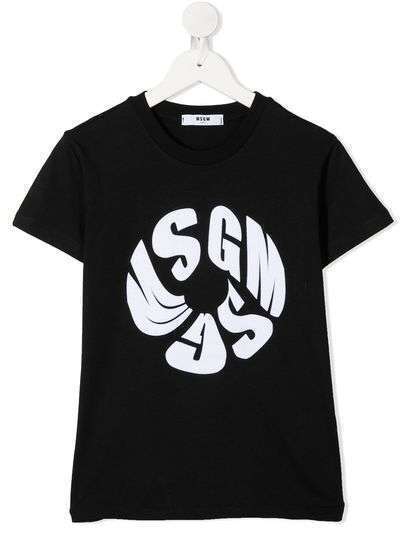 Msgm Kids спортивный костюм с капюшоном и логотипом