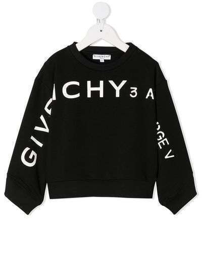 Givenchy Kids толстовка с логотипом