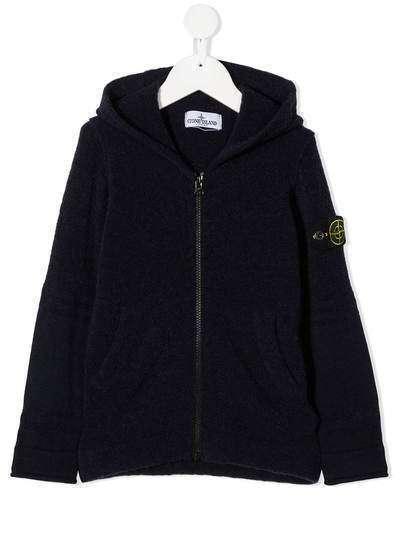 Stone Island Junior худи на молнии