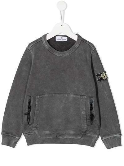 Stone Island Junior толстовка с круглым вырезом