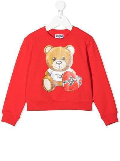 Moschino Kids толстовка Teddy Bear с длинными рукавами