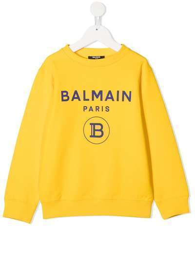 Balmain Kids толстовка с логотипом