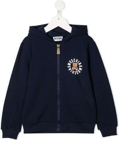 Moschino Kids худи с логотипом