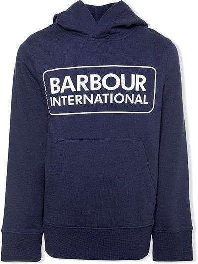 Barbour Kids худи с логотипом