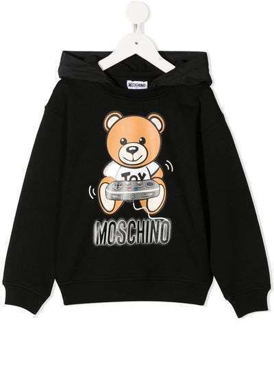 Moschino Kids худи с логотипом