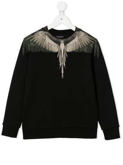 Marcelo Burlon County Of Milan Kids толстовка с принтом Wings