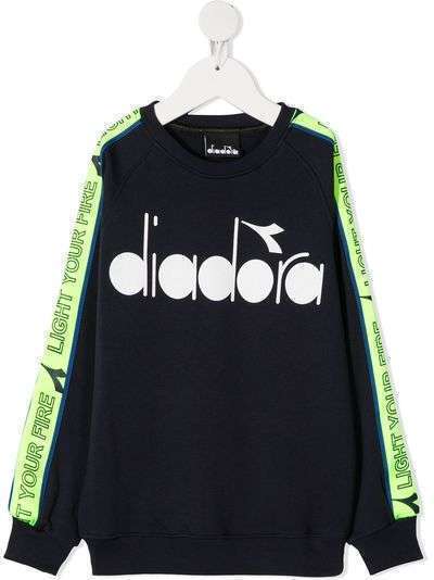 Diadora Junior толстовка с логотипом