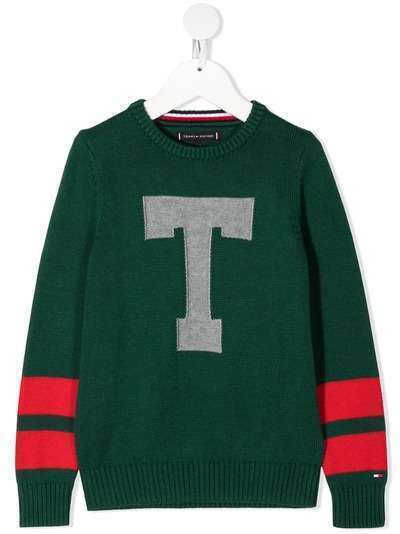 Tommy Hilfiger Junior джемпер с длинными рукавами и принтом