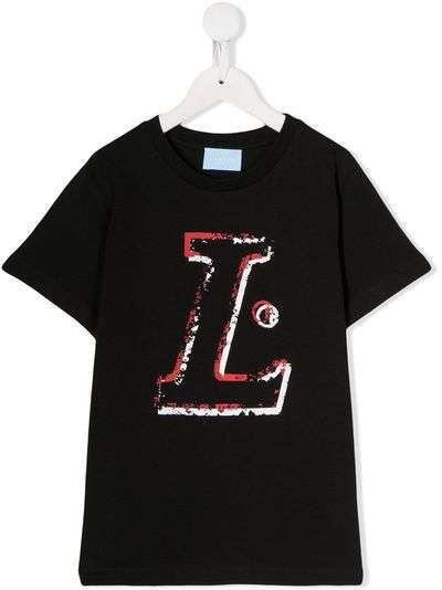 LANVIN Enfant футболка с принтом