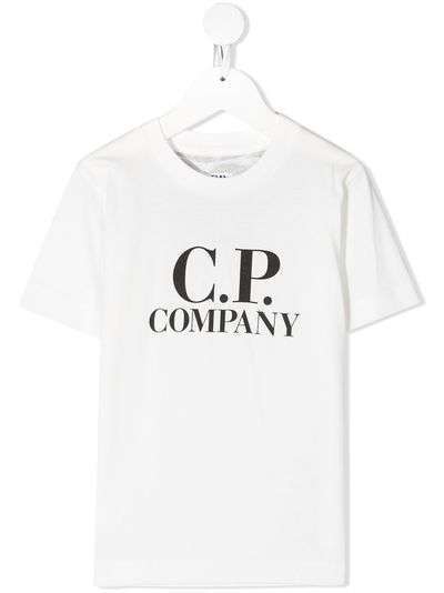 C.P. Company Kids футболка с короткими рукавами и логотипом