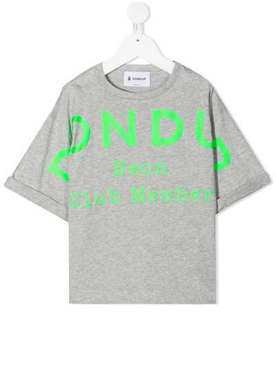Dondup Kids футболка с графичным принтом