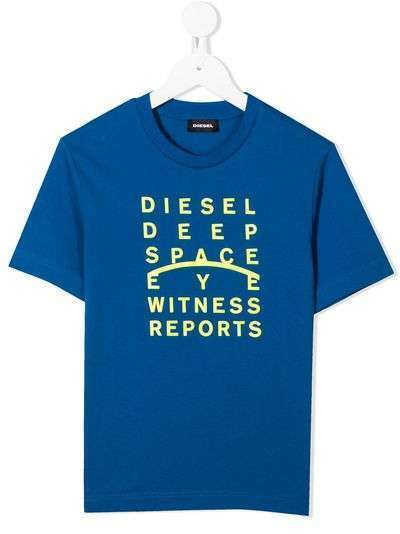 Diesel Kids футболка Deep Space с круглым вырезом