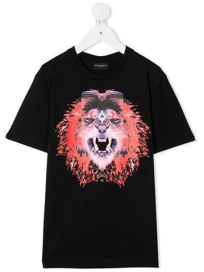 Marcelo Burlon County Of Milan Kids футболка с принтом Lion