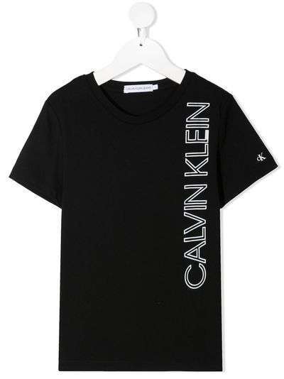 Calvin Klein Kids футболка с короткими рукавами и логотипом