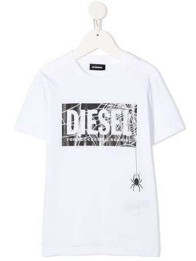 Diesel Kids футболка с логотипом