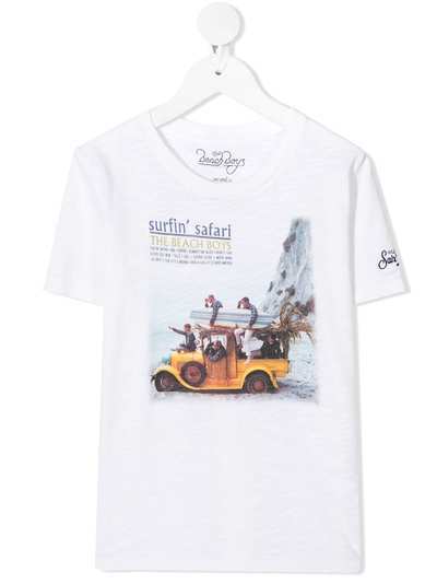Mc2 Saint Barth футболка с принтом Beach Boys Safari