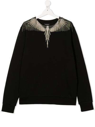 Marcelo Burlon County Of Milan Kids толстовка с принтом Wings