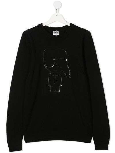 Karl Lagerfeld Kids толстовка с принтом Karl