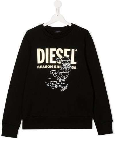 Diesel Kids джемпер с логотипом