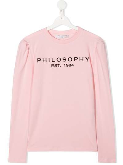 Philosophy Di Lorenzo Serafini Kids футболка с логотипом