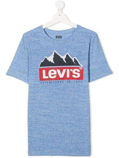 Levi's Kids футболка с круглым вырезом и логотипом