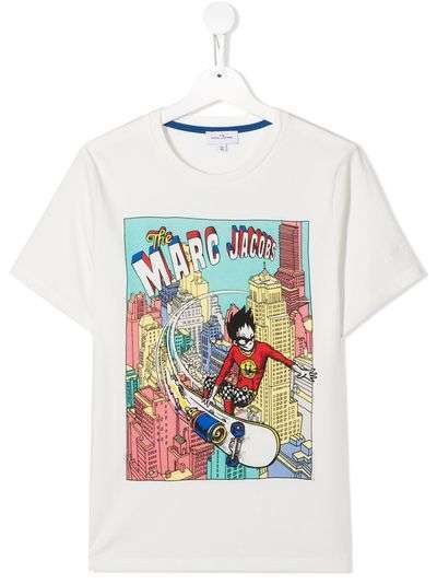 The Marc Jacobs Kids футболка с короткими рукавами и графичным принтом