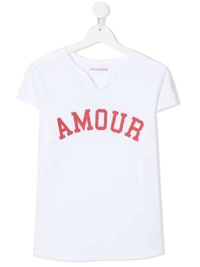 Zadig & Voltaire Kids футболка Amour