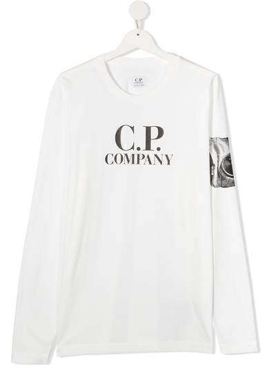 C.P. Company Kids футболка с фотопринтом