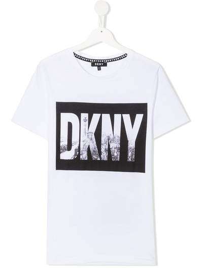 Dkny Kids футболка NYC с круглым вырезом