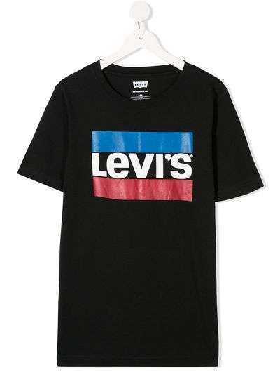 Levi's Kids футболка с графичным логотипом