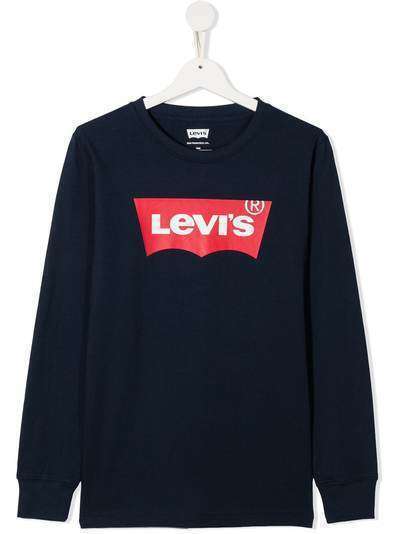 Levi's Kids топ с длинными рукавами и логотипом