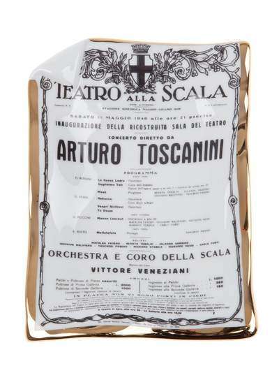 Fornasetti пепельница 'Toscanini'