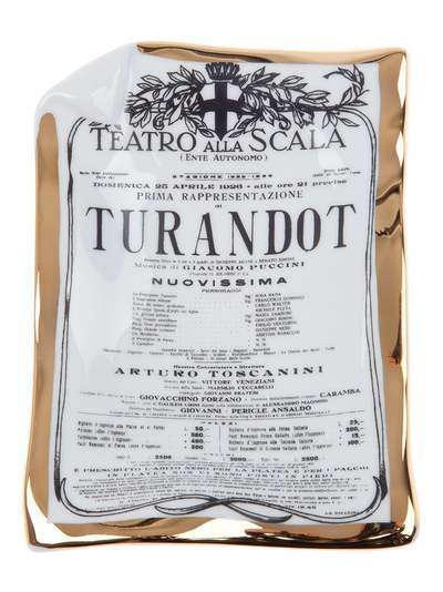 Fornasetti пепельница 'Turandot'