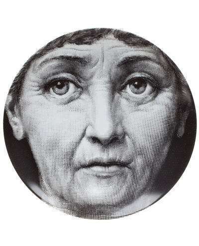 Fornasetti тарелка с изображением женского лица