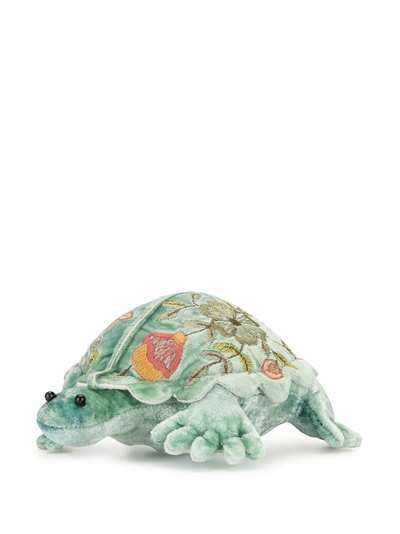 Anke Drechsel мягкая игрушка в виде черепахи с вышивкой
