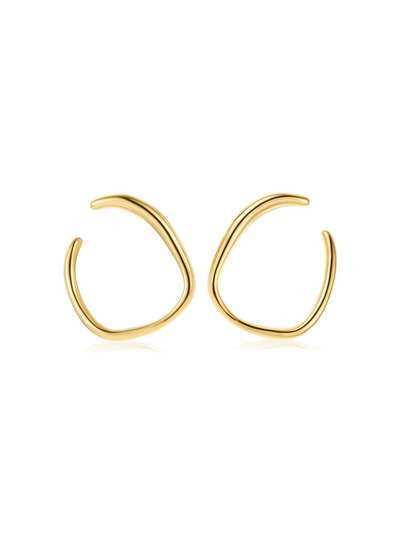 Monica Vinader GP Nura Reef gold vermeil earrings